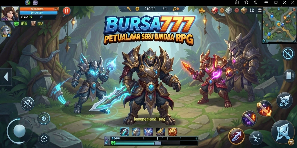 Gambaran gameplay BURSA777 yang menakjubkan dalam dunia RPG.