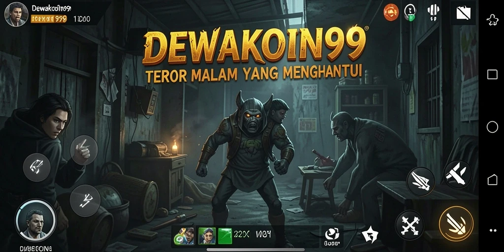 Tangkapan layar DEWAKOIN99 menampilkan suasana gameplay Horror yang mendebarkan.