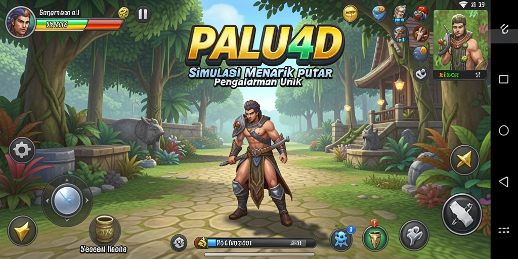 Screenshot utama PALU4D menampilkan gameplay Simulation yang mendebarkan.