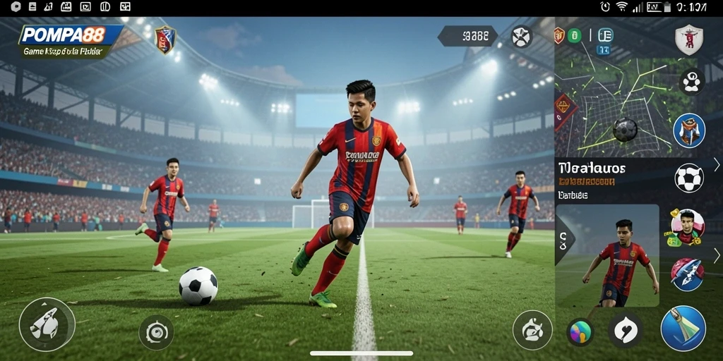 Gameplay POMPA88 yang seru dan mendebarkan saat bertanding di lapangan.