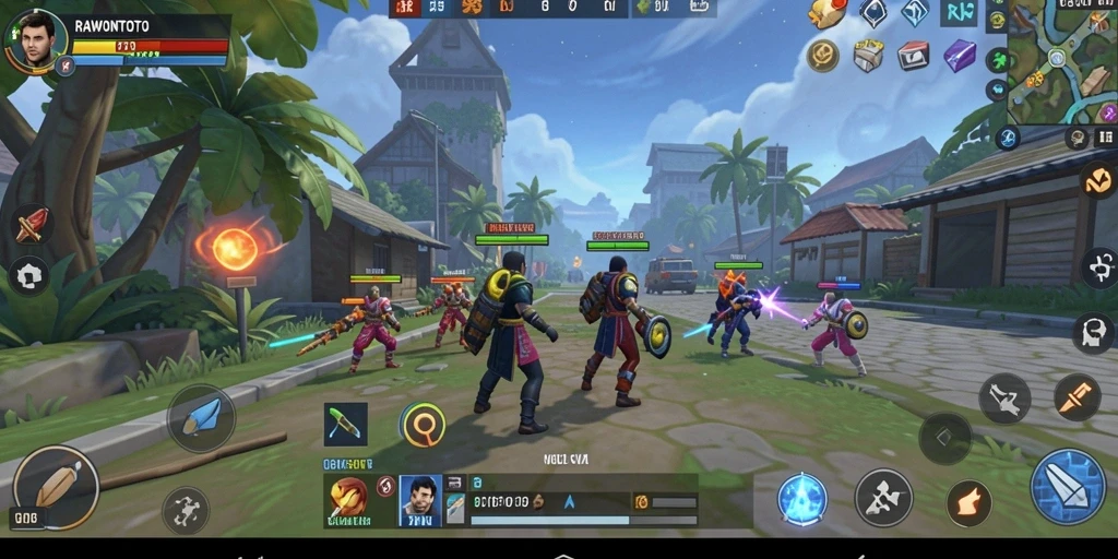 Tampilan screenshot utama RAWONTOTO menunjukkan antarmuka aplikasi Utility yang intuitif.