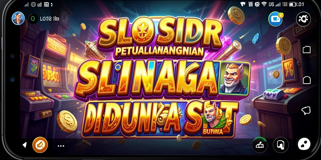 Screenshot gameplay SLOTSIDR menampilkan petualangan slot yang mendebarkan.